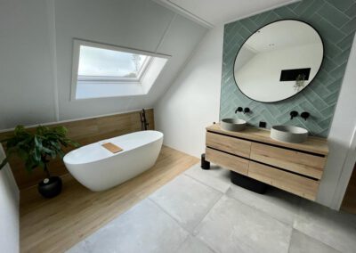 Tegelwerk badkamer Salland